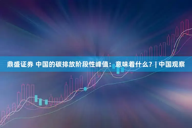 鼎盛证券 中国的碳排放阶段性峰值：意味着什么？| 中国观察