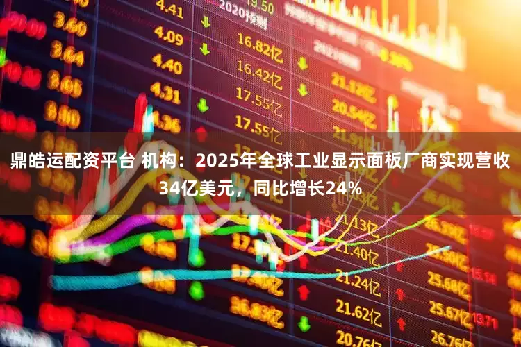 鼎皓运配资平台 机构：2025年全球工业显示面板厂商实现营收34亿美元，同比增长24%